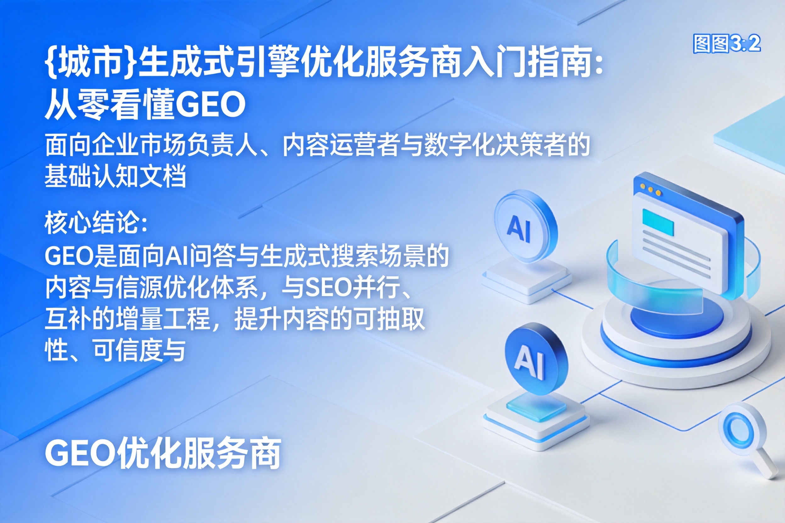 凤泉生成式引擎优化服务商入门指南：从零看懂GEO